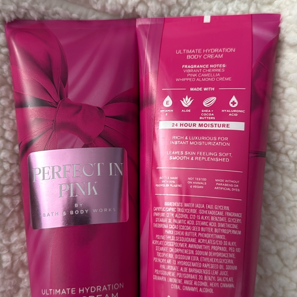 BBW 2pc Body Creams Perfect In Pink - Picture 2 of 2